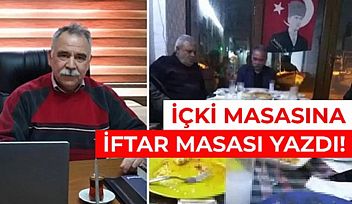 Ramazan'da İçki Masası Paylaşan CHP'li Parti Üyesi İstifa Etti!