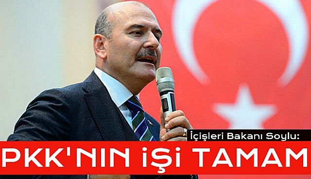 Süleyman Soylu: 'PKK Defterini Kapattık'