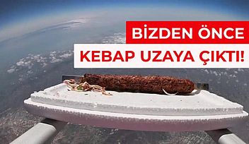Uzaya Çıkan İlk Kebap:  'Adana Boru Kebabı'