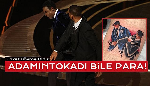 Will Smith'İn Tokadı Dövme Oldu!